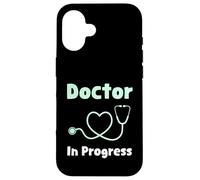 Docteur en progrès drôle étudiant en médecine Coque pour iPhone 16