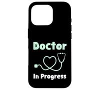 Docteur en progrès drôle étudiant en médecine Coque pour iPhone 16 Pro