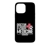 Docteur en Sciences en médecine vétérinaire pathologie Coque pour iPhone 13 Pro Max