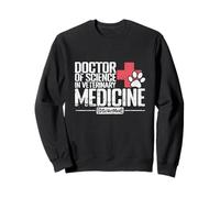 Docteur en Sciences en médecine vétérinaire pathologie Sweatshirt