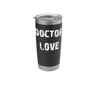 Docteur Love Gobelet isotherme en acier inoxydable double paroi