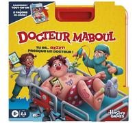 Docteur Maboul, jeu de plateau électronique avec mallette de transport tout-en-un, 2 façons de jouer, 1 joueur et plus, 10 minutes,