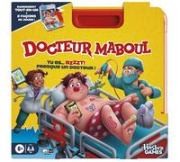Docteur Maboul, jeu de plateau électronique avec mallette de transport tout-en-un, 2 façons de jouer, 1 joueur et plus, 10 minutes,