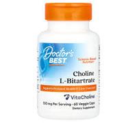 Docteur Meilleur - Bitartrate de Choline L, 550mg - 60 gélules végétales
