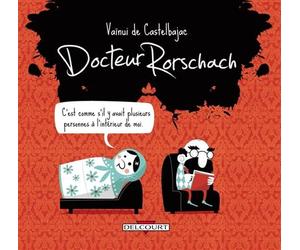 Docteur Rorschach - Vaïnui de Castelbajac - Delcourt - cartonné - Bande dessinée