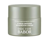 DOCTOR BABOR Microbiomic Stress Defense Mushroom Crème pour le visage (50 ml) - Crème hydratante végétalienne et antioxydante - Soin professionnel du visage pour renforcer la barrière cutanée