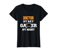 Doctor by Day Gamer at Night Gaming T-Shirt Graphique avec Valeur