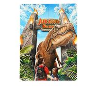 Doctor Collector – Poster 3D en bois – Jurassic Park – Gates – 30x40 cm