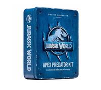 Doctor Collector Jurassic World Apex Predator Kit, édition de Collection Officielle avec Accessoires exclusifs dans Une boîte en métal