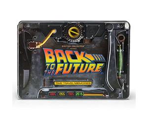 Doctor Collector Kit de Bienvenue Retour vers Le Futur, édition de Collection Officielle avec Accessoires exclusifs dans Une boîte en métal