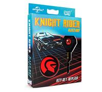 Doctor Collector Knight Rider KITT, Réplique Officielle de la Clé avec Porte-clés Knight Industries, Accessoire Officiel de Collection