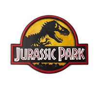 Doctor Collector Panneau décoratif en métal Jurassic Park 46×31 cm avec logo