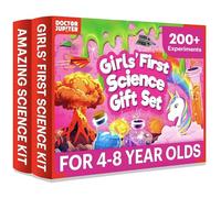Doctor Jupiter Premier coffret cadeau scientifique pour filles à partir de 4 ans | Ensemble de premier kit scientifique pour filles et kit scientifique incroyable | Idées de cadeaux d'anniversaire