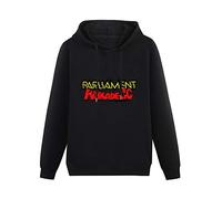 Doctor Li Funkadelic George Clinton Logo Hoody Unisex Ptinted Hoodies Long Sleeve Men's Hooded with Pocket Black M