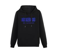 Doctor Li Husker du Hoody Unisex Ptinted Hoodies Long Sleeve Men's Hooded with Pocket Black XXXL