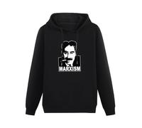 Doctor Li Marxism Groucho Marx Parody Brothers Hoody Unisex Ptinted Hoodies Long Sleeve Men's Hooded with Pocket Black L