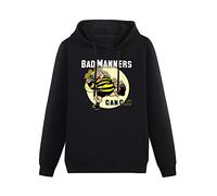 Doctor Li Mokro Bad Manners Singer Hoody Unisex Ptinted Hoodies Long Sleeve Men's Hooded with Pocket Black M