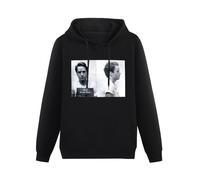 Doctor Li Ted Bundy Serial Killer Mug Shot Photo Hoody Unisex Ptinted Hoodies Long Sleeve Men's Hooded with Pocket Black XXL