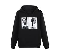 Doctor Li Ted Bundy Serial Killer Mug Shot Photo Hoody Unisex Ptinted Hoodies Long Sleeve Men's Hooded with Pocket Black S