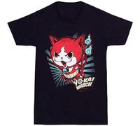 Doctor Li Timika Yo-Kai Watch Adult T-Shirt Navy Black Crew Neck Unisex Short Sleeve T-Shirt L