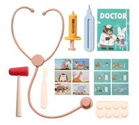 Doctor Toy - Medical Kit Hospital Play Set, Interactive Child Sets, Realistic Hospitals Equipment for Kids, Boys, Girls | Ideal Classroom Pretend Plays Home Role-Playing Educational Activity