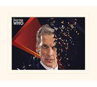 Doctor Who (12th Doctor Geometric 30 x 40 cm montée d'impression