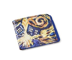 DOCTOR WHO Bi-Fold Wallet Van Gogh Exploding Tardis