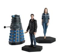 Doctor Who - Coffret Figurines Huitième Docteur, Liv Chenka, Dalek (Big Finish) - Eaglemoss Collections