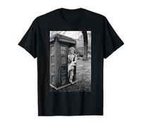Doctor Who Colin Baker Acteur in Tardis 1984 T-Shirt