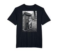 Doctor Who Colin Baker Acteur in Tardis 1984 T-Shirt, Homme Grandes Tailles, Noir, 3X Tall