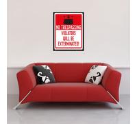 Doctor Who - Mini-Poster - Keep Out + 1 Ü-Poster taille 61x91,5cm
