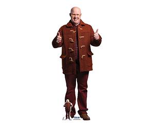 Doctor Who Nardole Carton de Taille Life livré avec Une Table Top Cut Out, Multicolore