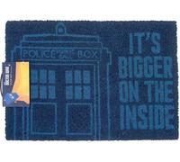 Doctor Who Official Bigger On The Inside Paillasson NS4809 (60 x 40cm) (Bleu)