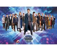 Doctor Who - Poster "60e anniversaire" PM8251 (61 cm x 91,5 cm) (Bunt)