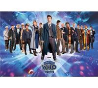 Doctor Who - Poster "60e anniversaire" TA11607 (61 cm x 91 cm) (Bunt)