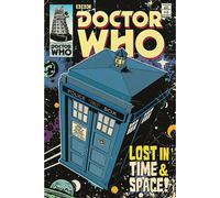 Doctor Who - Poster "Perdus dans le temps et l'espace" TA13351 (91 cm x 61 cm) (Bunt)