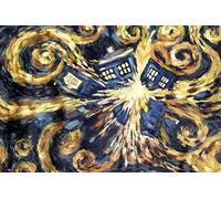 Doctor Who - Poster "Tardis explosif", Maxi PM10843 (61 cm x 91,5 cm) (Bunt)