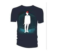 Doctor Who - T-Shirt # S Unisex Blue # Shadowfields 11th Doctor [Import]