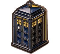 Doctor Who - Tardis - Badge, Émail TA11329 (Taille unique) (Bleu/Noir/Jaune)