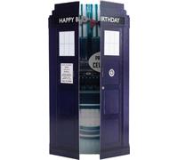 Doctor Who - Tardis - Carte d'Anniversaire TA12582 (Taille Unique) (Bleu/Blanc)