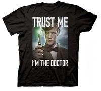 Doctor Who TV Series Matt Smith Photo Trust Me I'm The Doctor T-Shirt