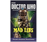 Doctor Who Villains And Monsters Mad Libs