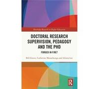 Doctoral Research Supervision Pedagogy and the PhD by Alison Lee Alison Lee (Auteur)