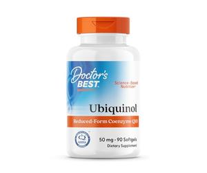 Doctor's Best 50 mg Ubiquinol avec Kaneka 90 Gélules