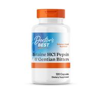 Doctor's Best – Gélules Bétaïne HCl, Pepsine & Gentiane – 120 gélules