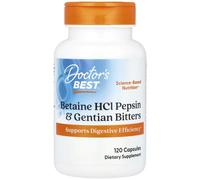 Betaine HCl Pepsin & Gentiane Bitters - 120 caps