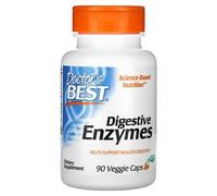 Doctor's Best Enzymes Digestives, 90 Capsules Végétariennes
