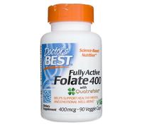 Doctor's Best Fully Active Folate 400 with Quatrefolic - 90 Veg Capsules