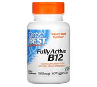 Doctor's Best Fully Active Vitamin B12 1500 mcg - 60 Veg Capsules