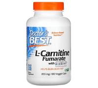 Doctor's Best Fumarate De L-Carnitine Avec Carnitines Biosint, 855 Mg, 180 Capsules Végétariennes